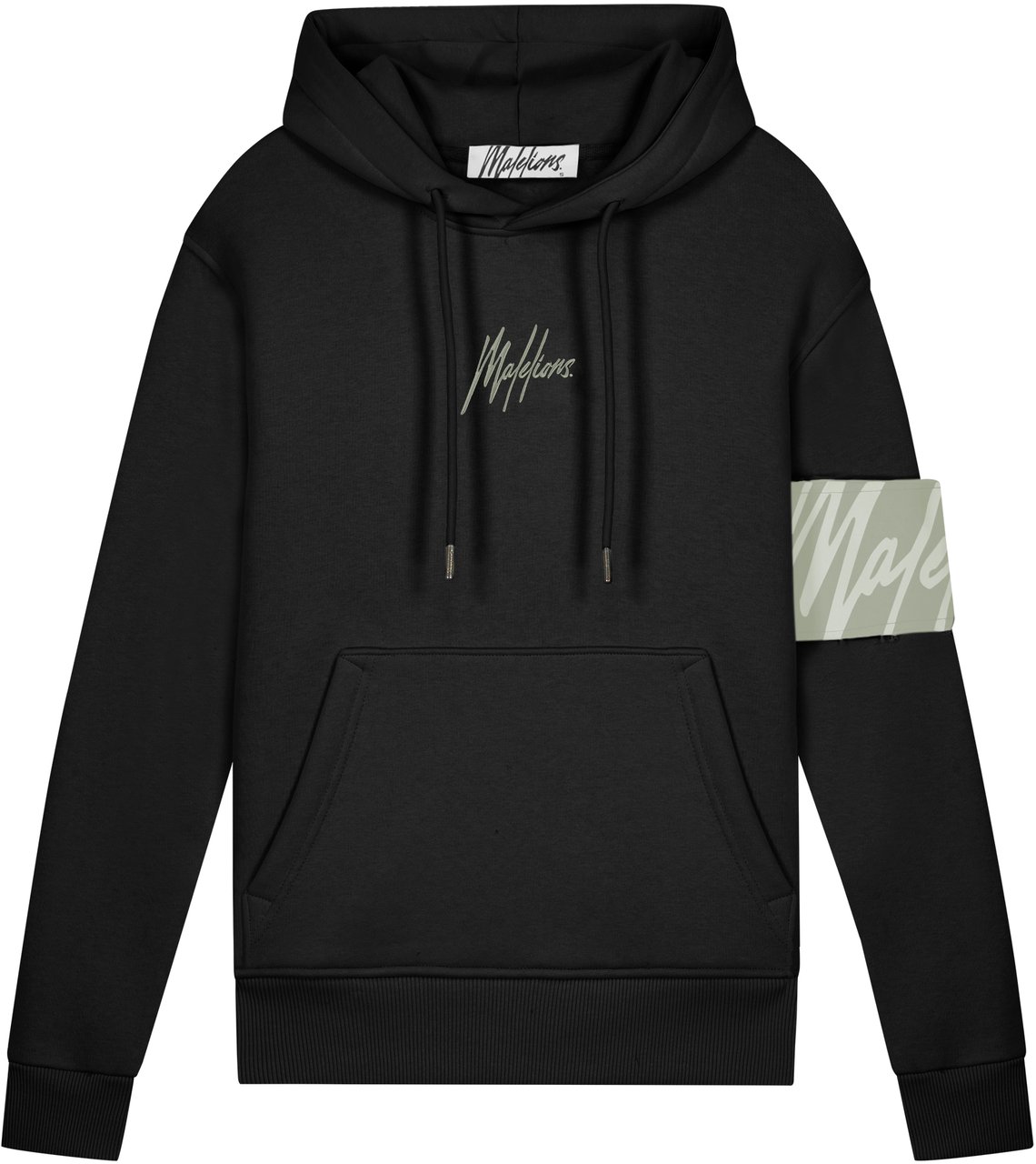 Malelions Captain Hoodie - Black Zwart