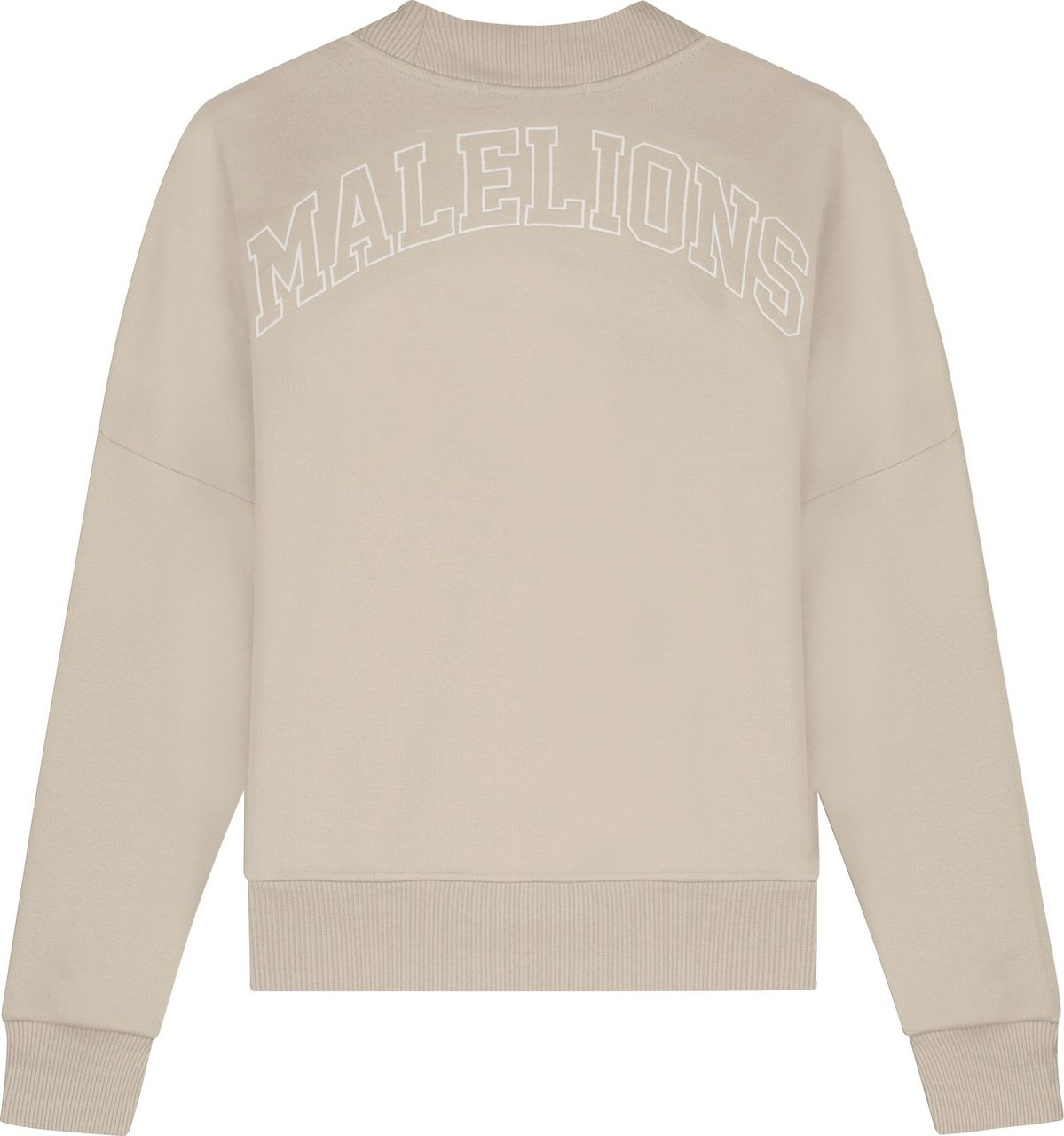Malelions Brand Sweater - Moon Grey Grijs