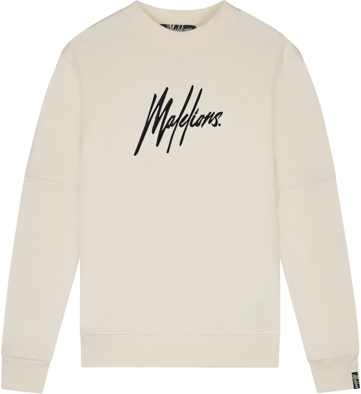 Malelions Essentials Sweater - Off-White Wit