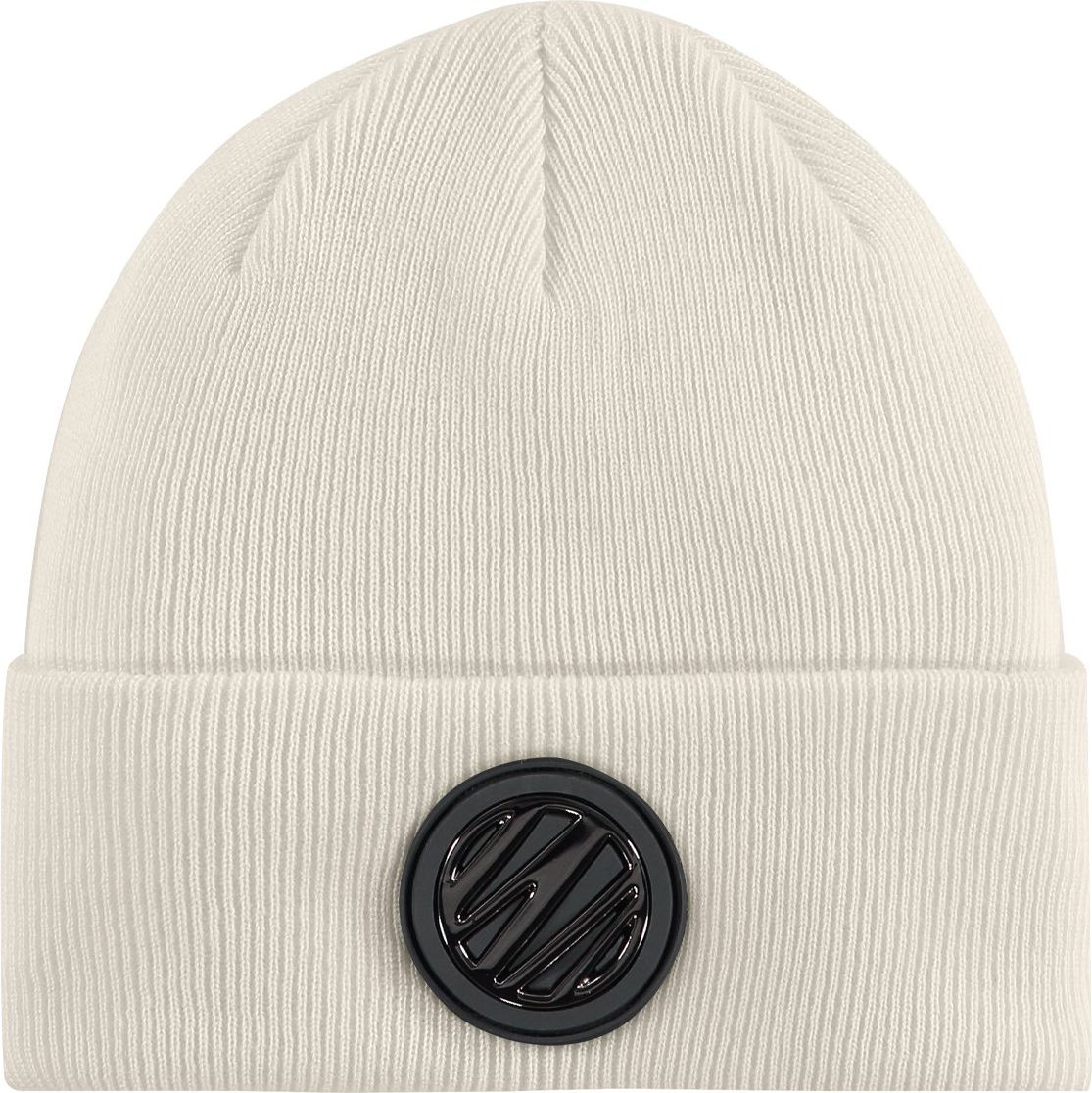 Malelions Troy Beanie - Off-White Wit