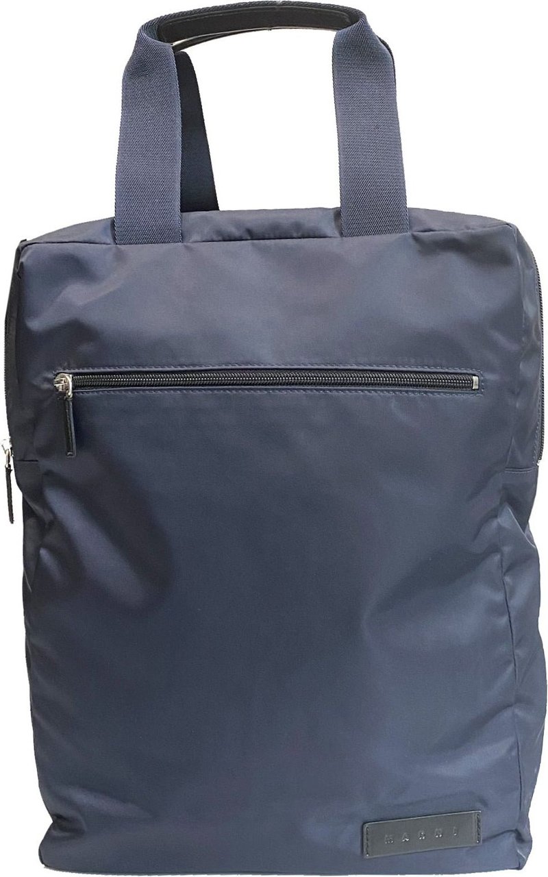 Marni Marni Fabric Travel Handbag Blauw