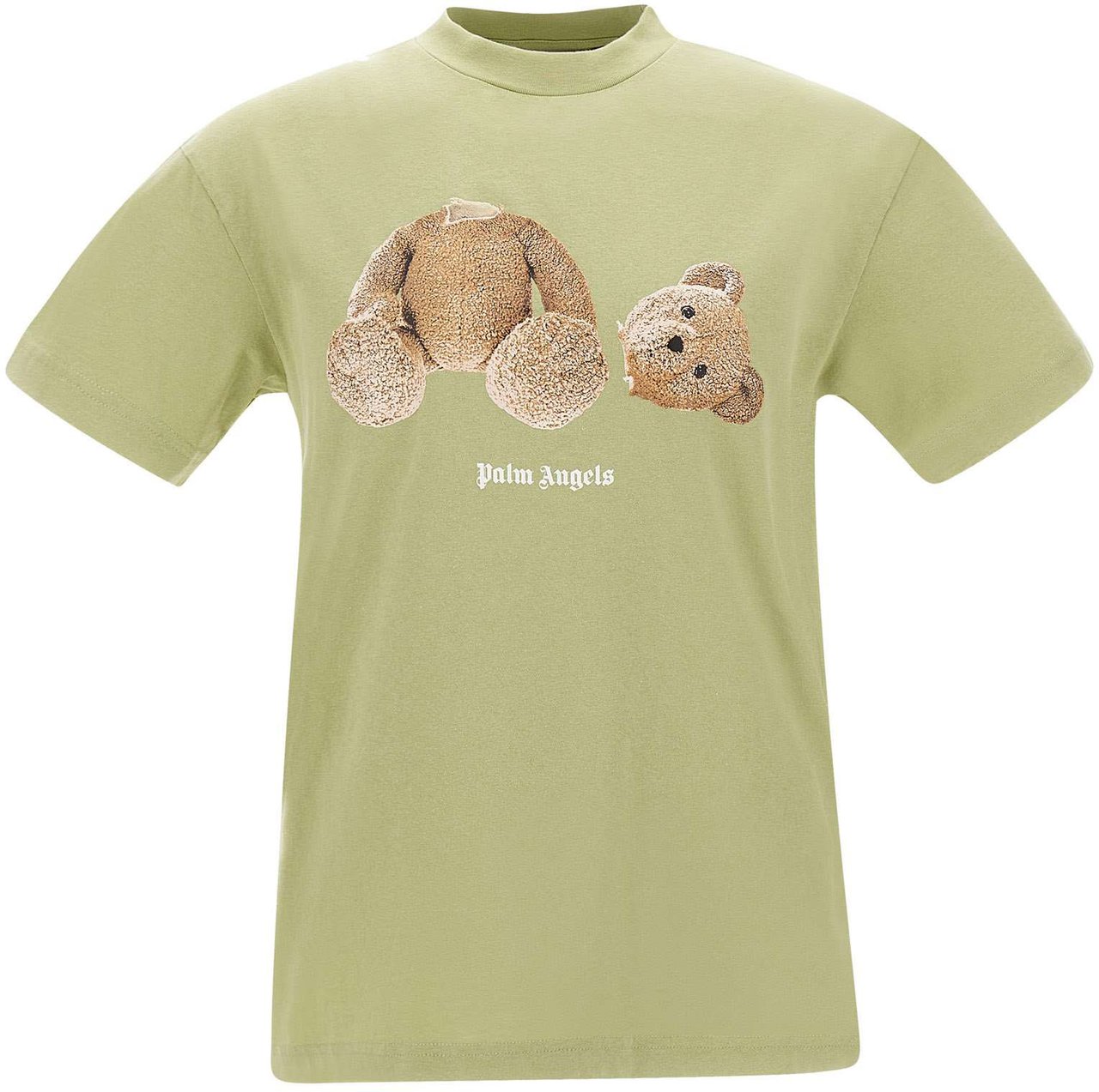 Palm Angels Teddy Bear cotton T-Shirt Groen