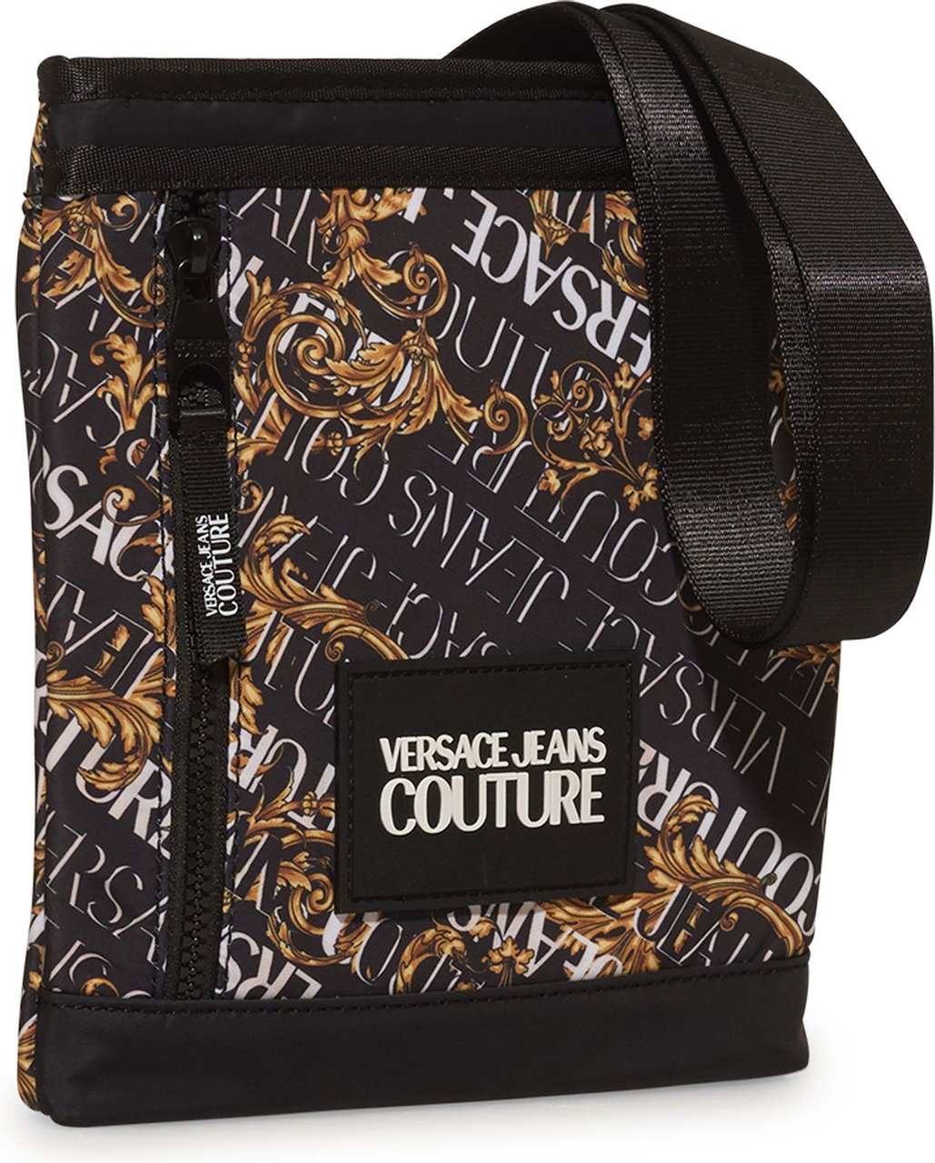 Versace Jeans Couture Versace jeans tasje black gold Zwart
