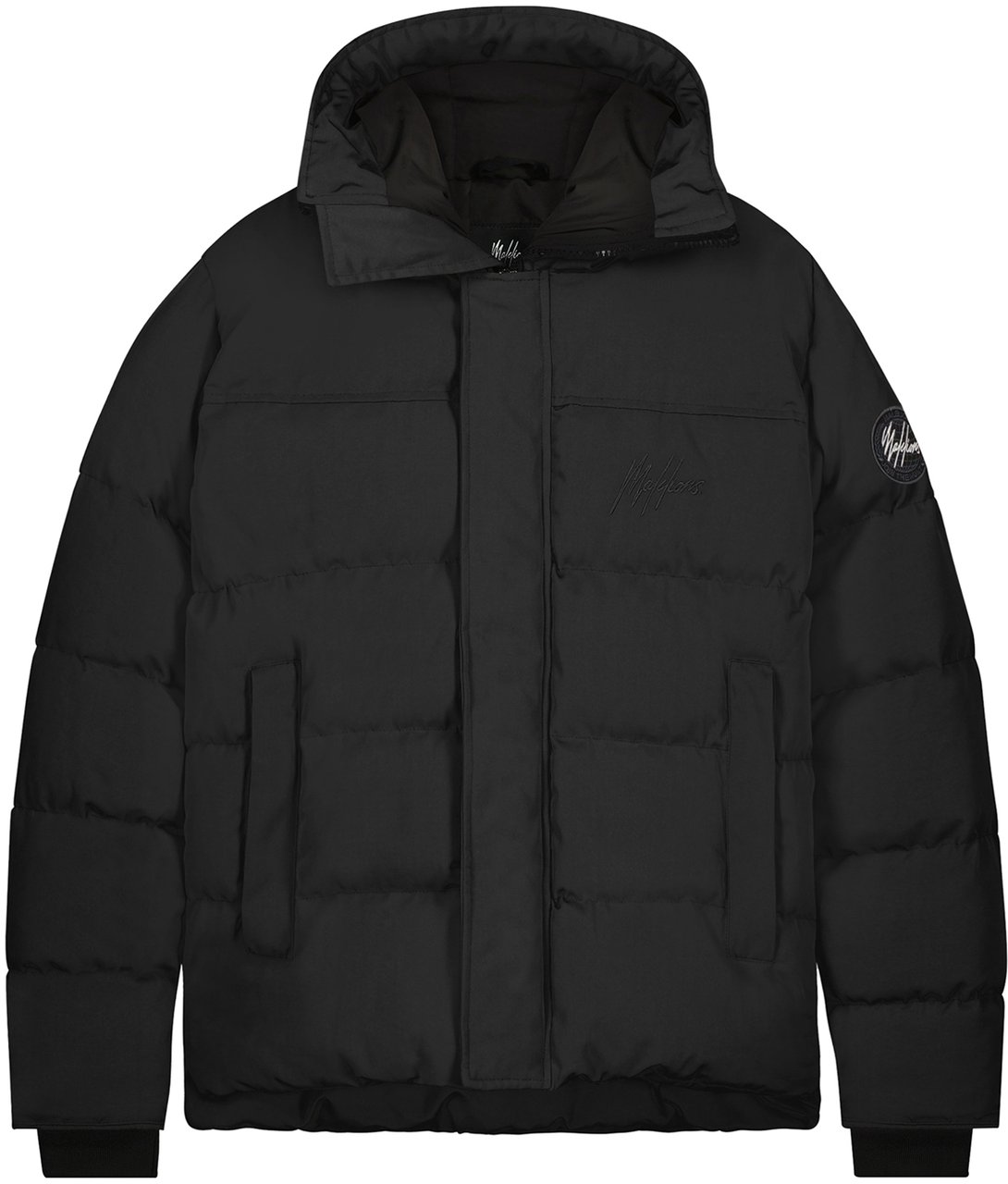 Malelions Porter Parka - Black Zwart
