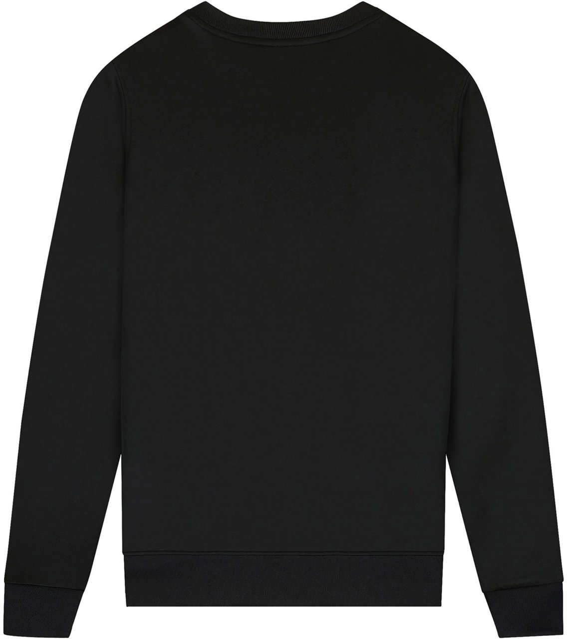Malelions Academy Crewneck - Black/Orange Zwart
