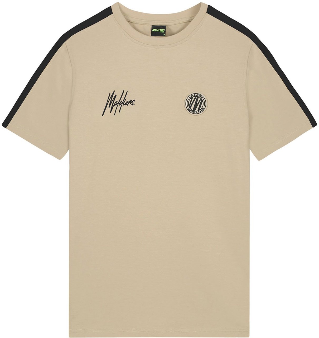 Malelions Academy T-Shirt - Sand/Black Beige