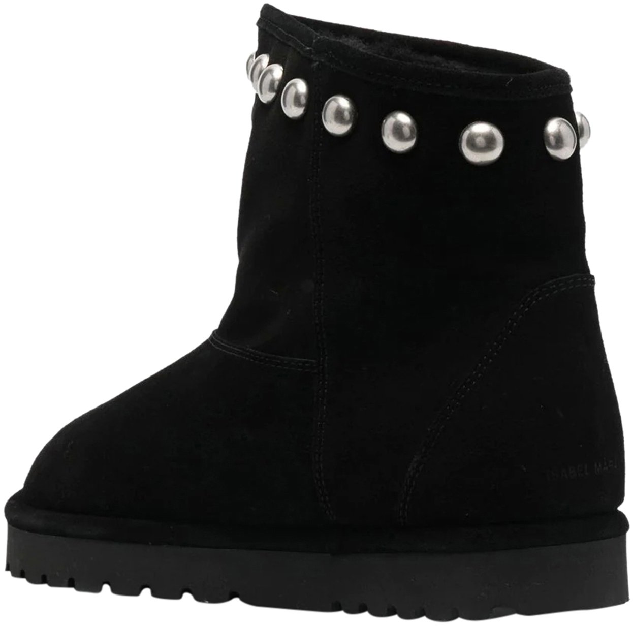 Isabel Marant stud-detail ankle boots Zwart
