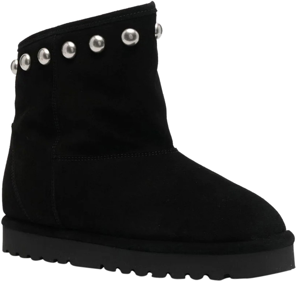 Isabel Marant stud-detail ankle boots Zwart