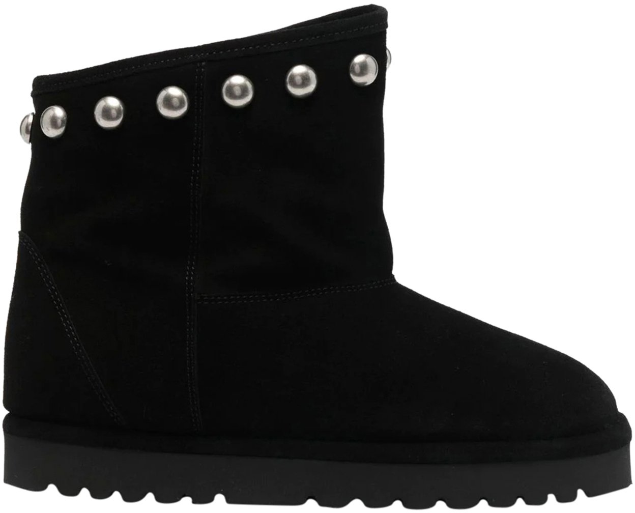 Isabel Marant stud-detail ankle boots Zwart
