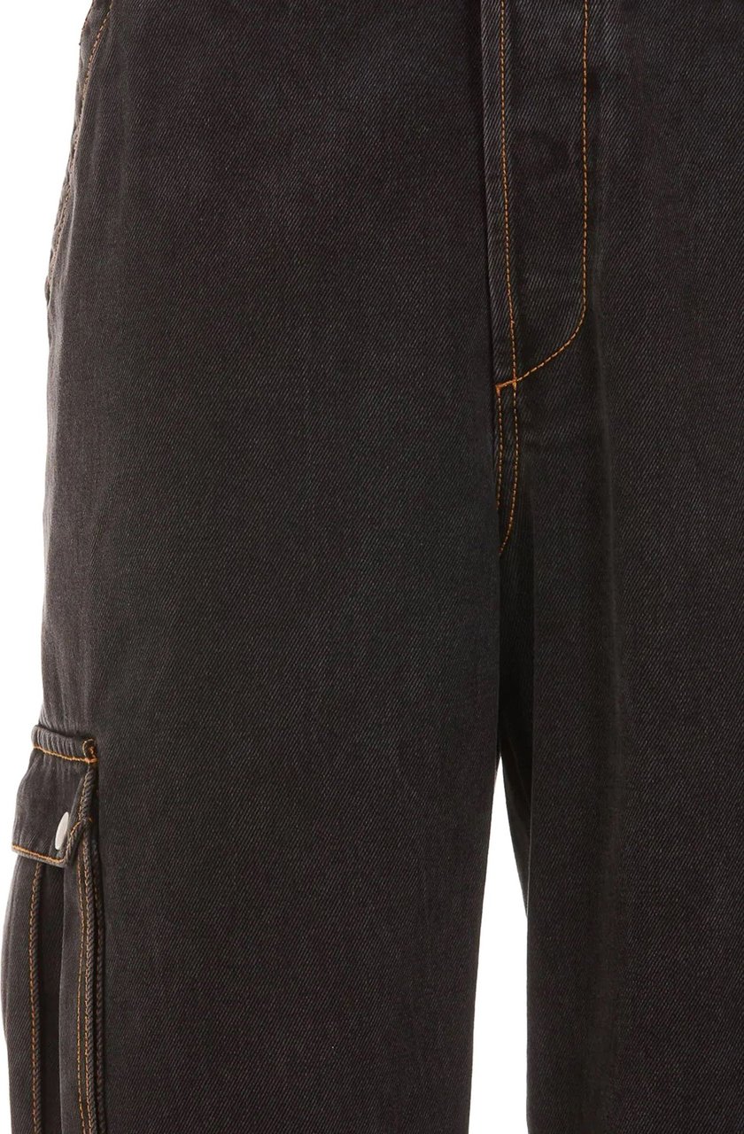 Alexander McQueen tapered cargo-pocket jeans Grijs