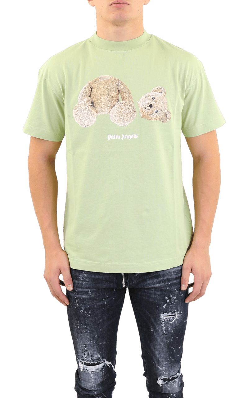Palm Angels Teddy Bear cotton T-Shirt Groen