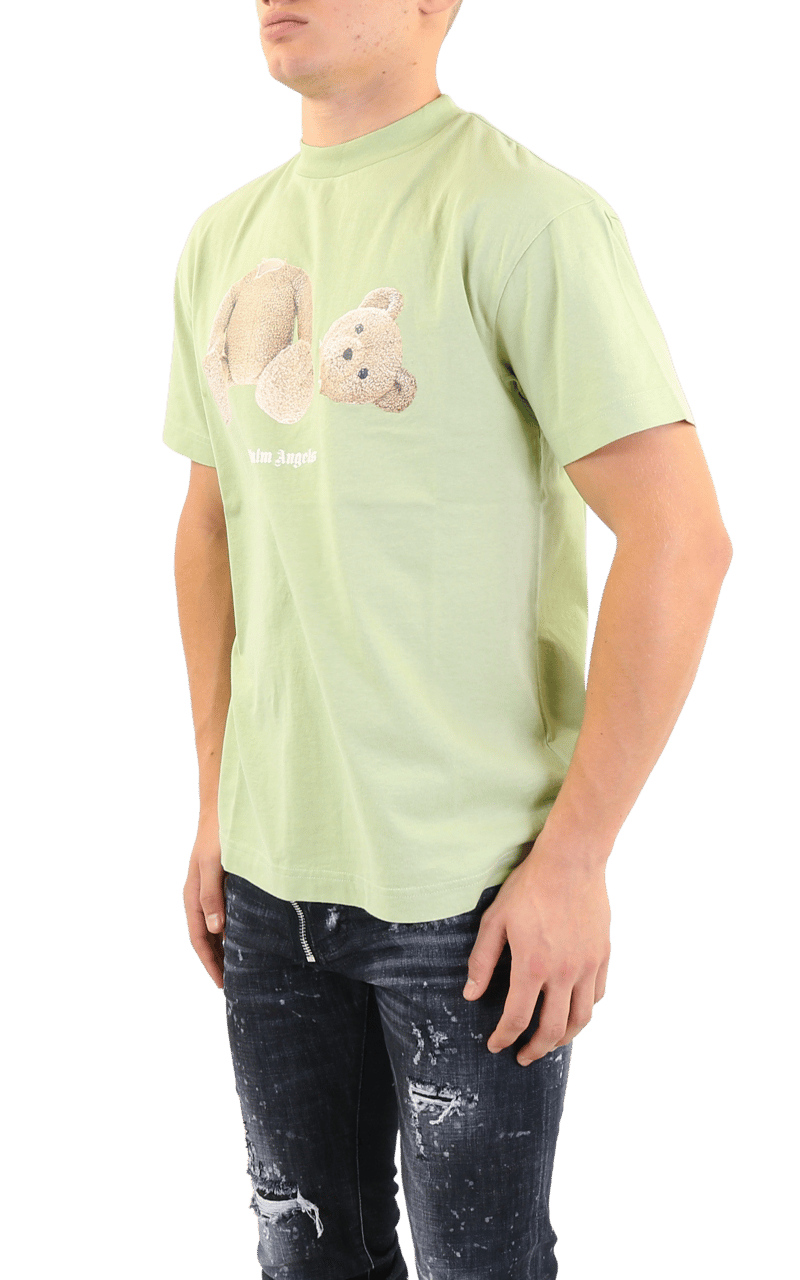 Palm Angels Teddy Bear cotton T-Shirt Groen