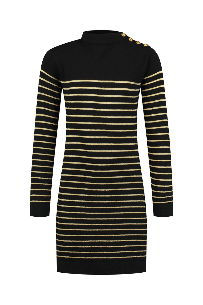 Balmain Dress Zwart