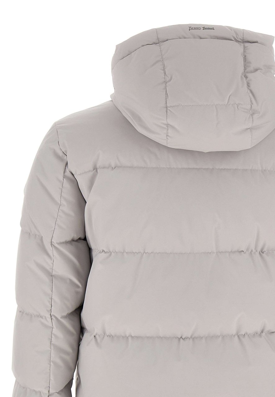 Herno Coats Grey Gray Grijs