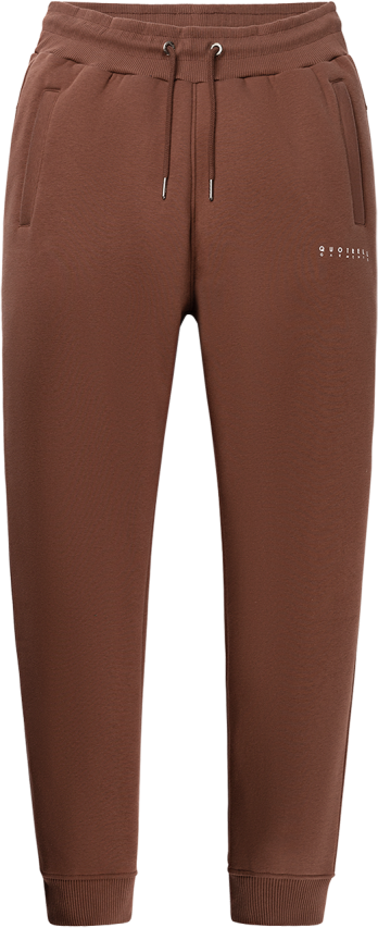 Quotrell Fusa Pants | Brown / White Bruin