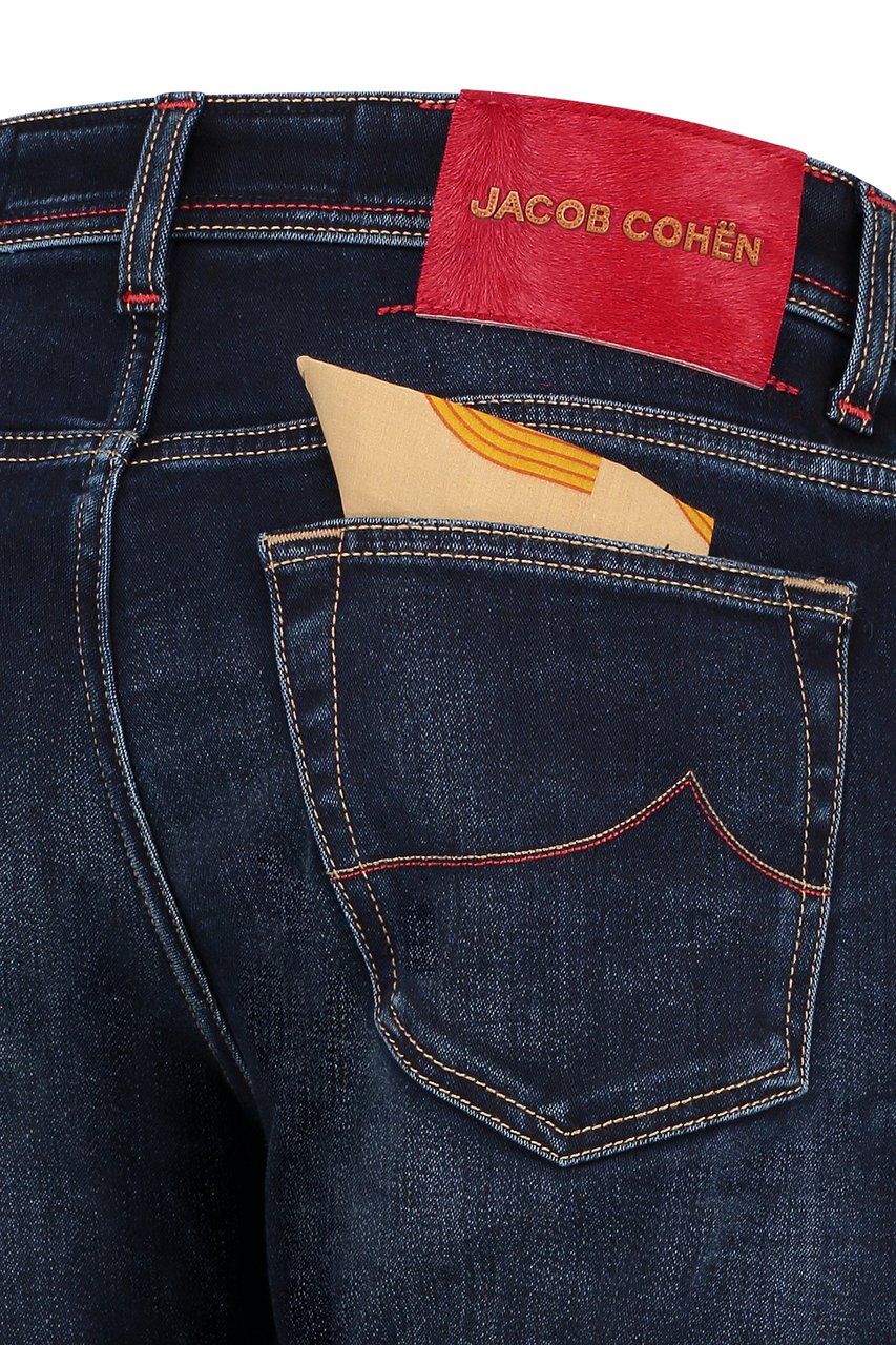 Jacob Cohen Trousers Denim Nick Slim Blauw