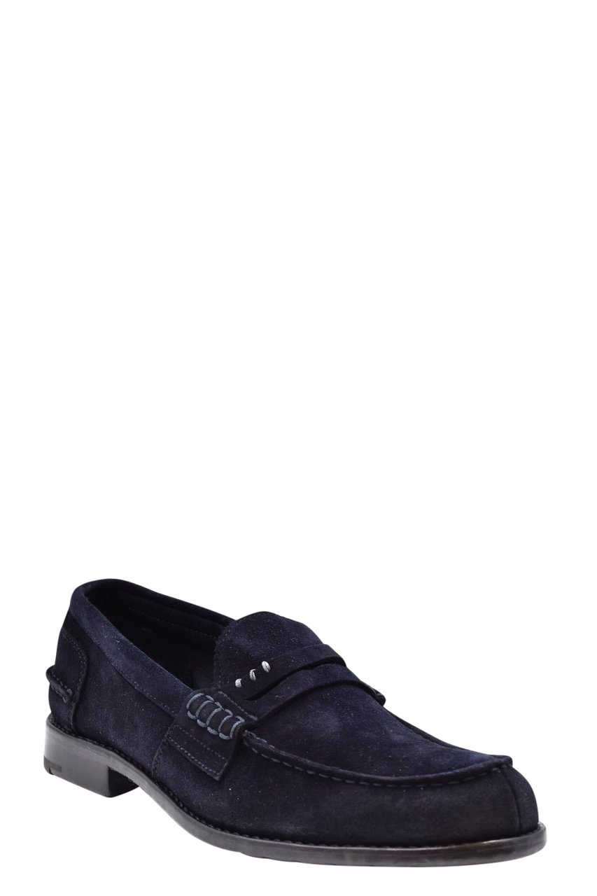 Premiata Moccasins Blue Blauw