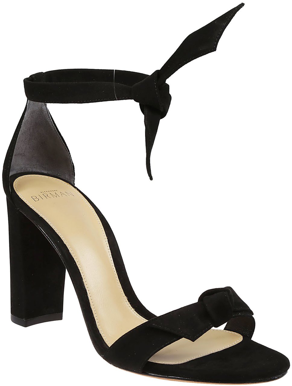 Alexandre Birman Clarita Block 90 Sandals Black Zwart