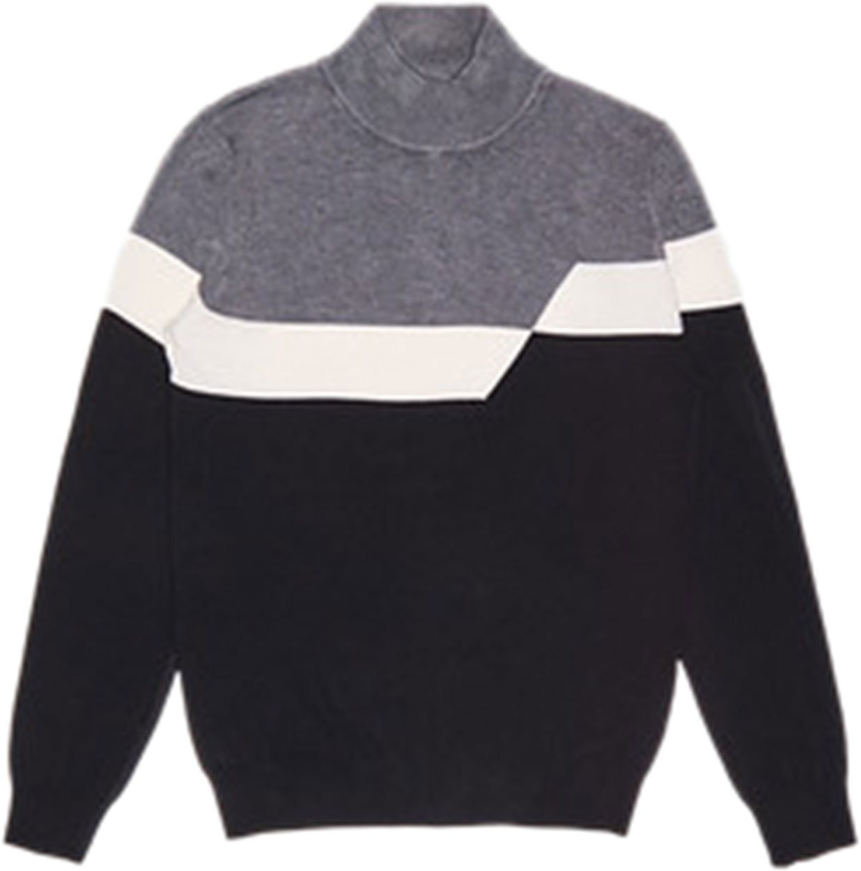 Antony Morato Jaquard Sweater Black Zwart