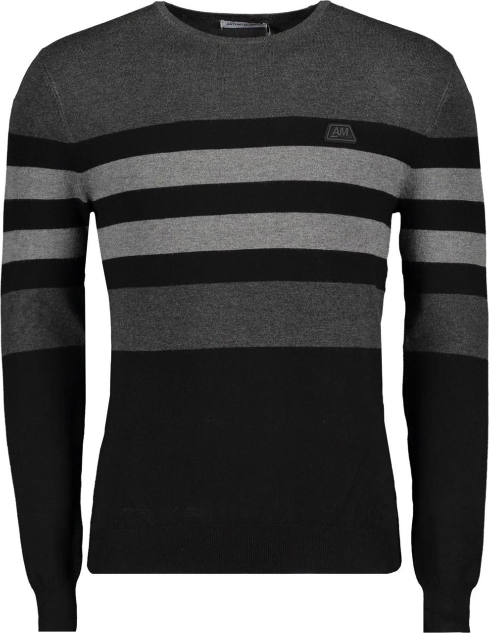 Antony Morato London Sweater Grey Zwart