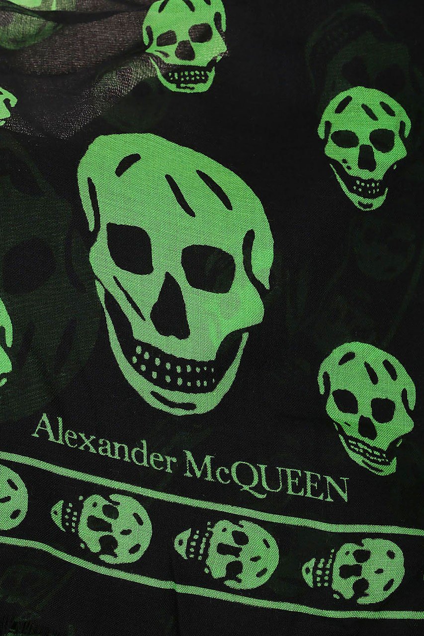 Alexander McQueen Fo Skull Groen