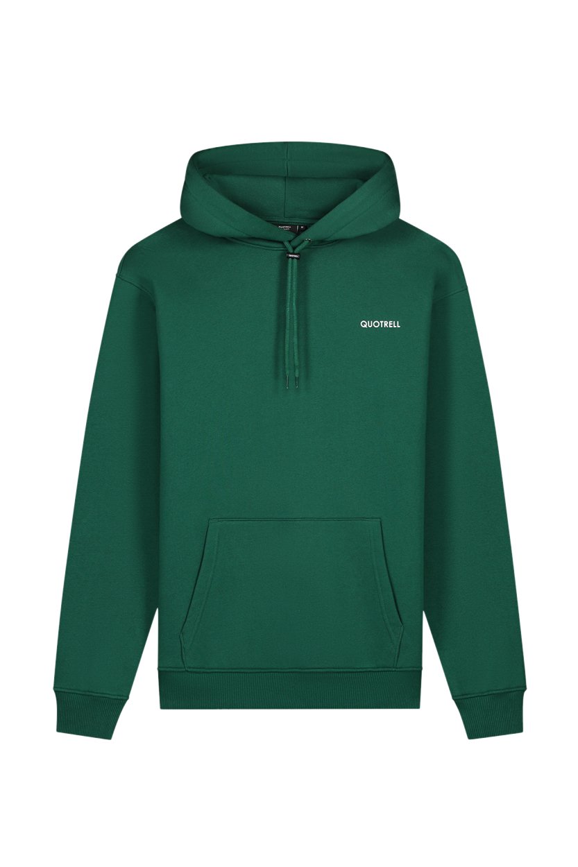 Quotrell Cabrera Hoodie | Petrol / White Groen