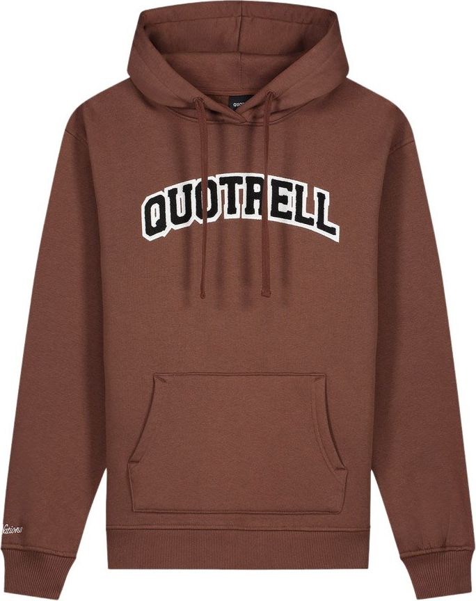 Quotrell University Hoodie | Brown/black Bruin