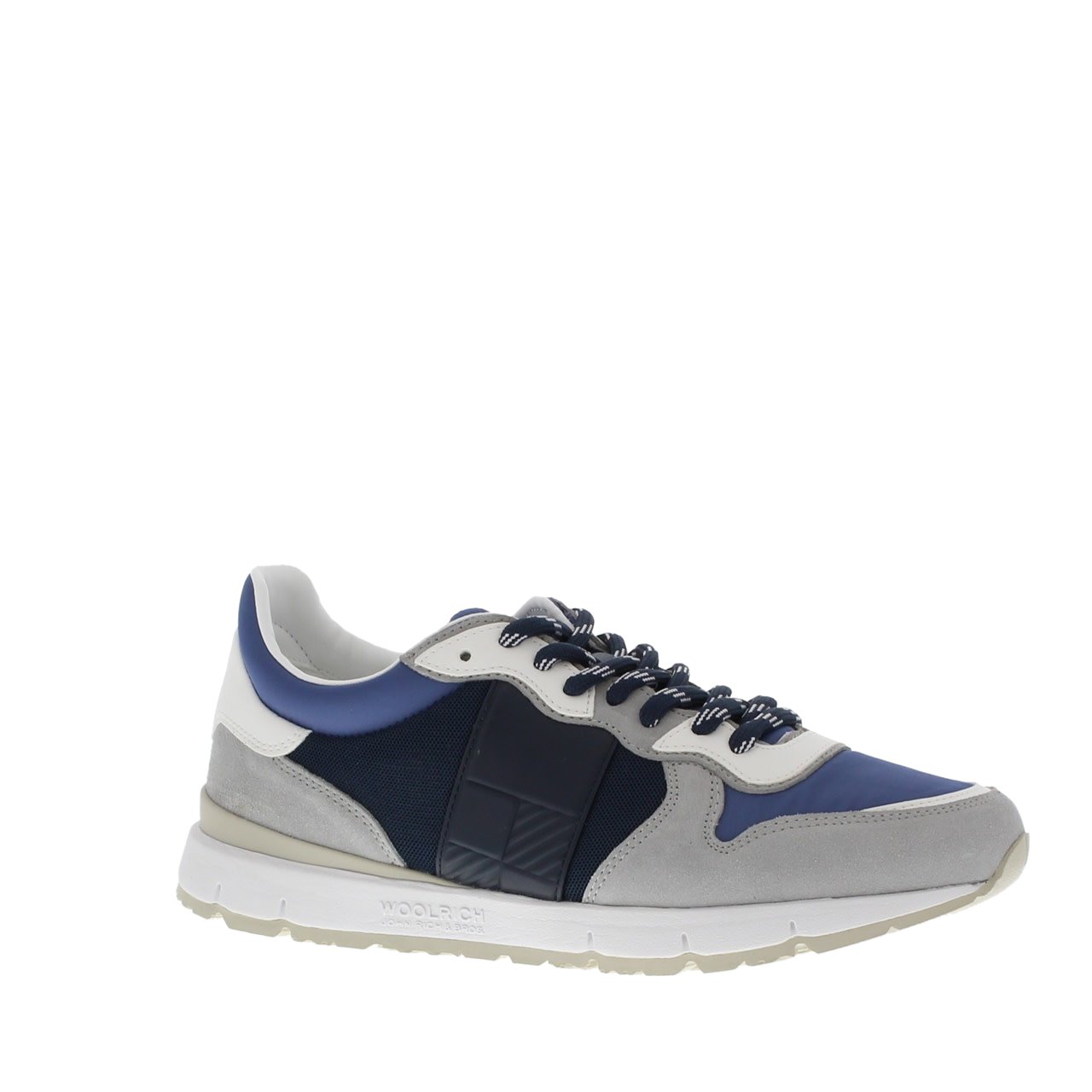 Woolrich Jogger Sneakers Blauw/Wit Wit