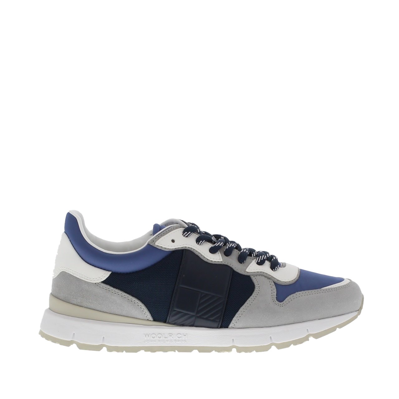 Woolrich Jogger Sneakers Blauw/Wit Wit