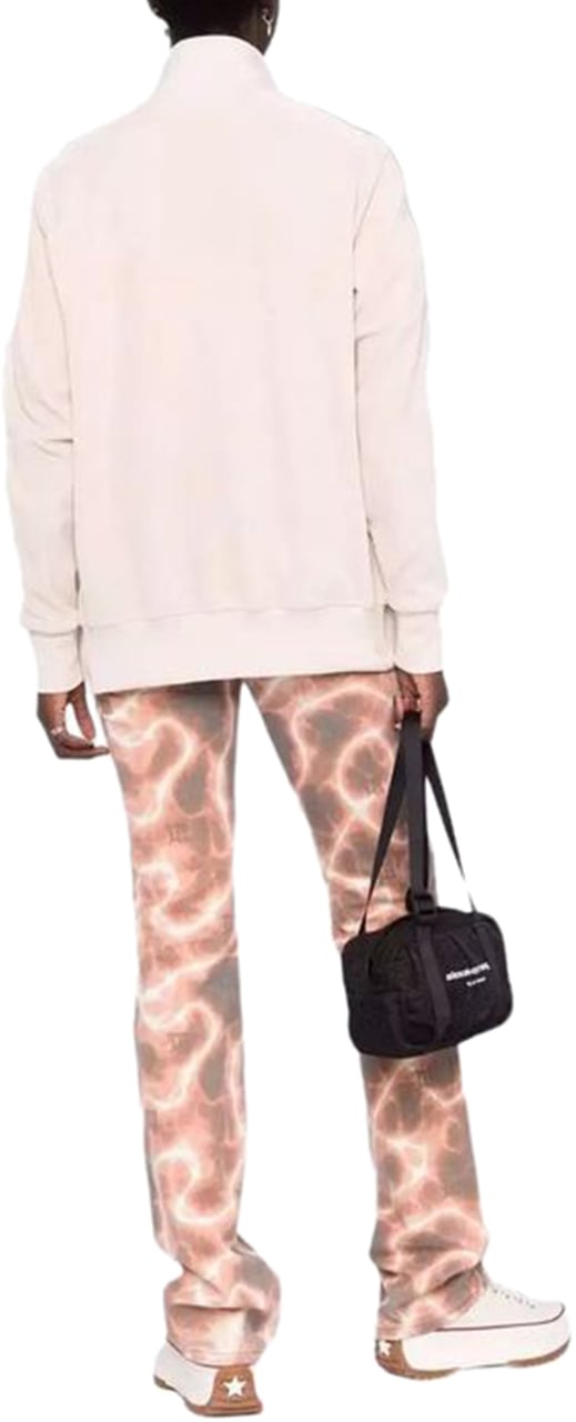 Palm Angels logo-embroidered corduroy track jac Roze