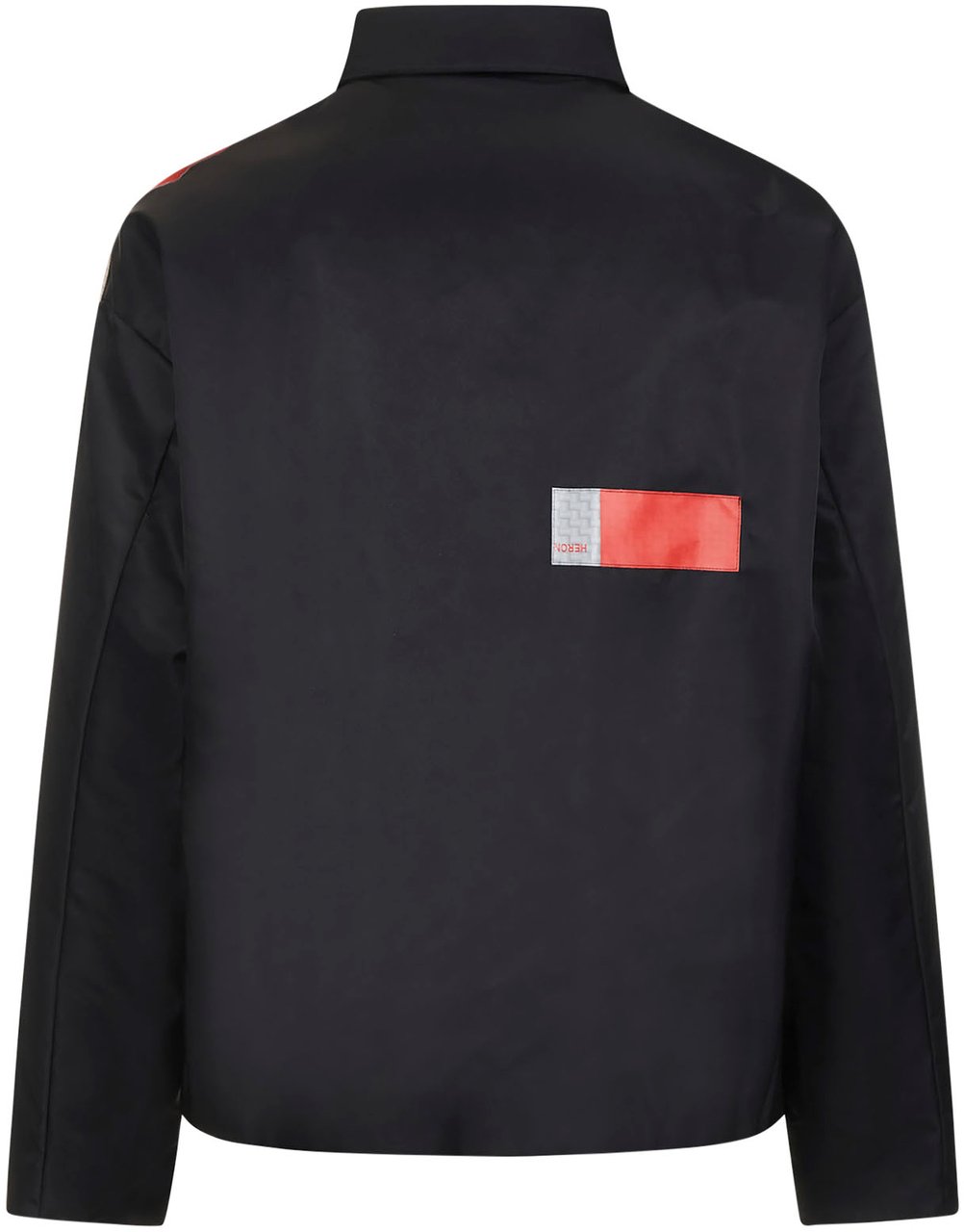 Heron Preston Security-uniform tape-detail jacket Zwart