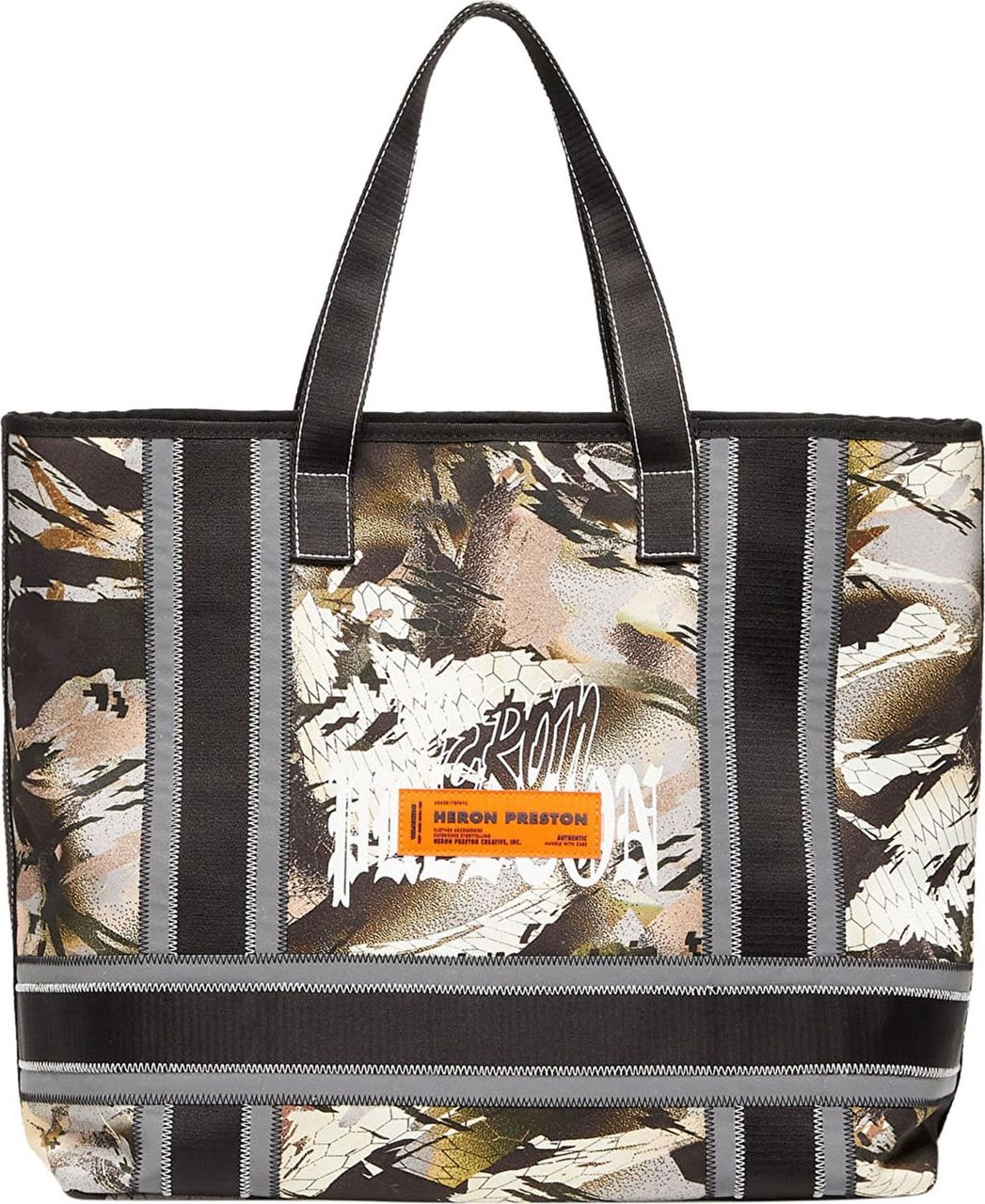 Heron Preston logo-print tote bag Divers