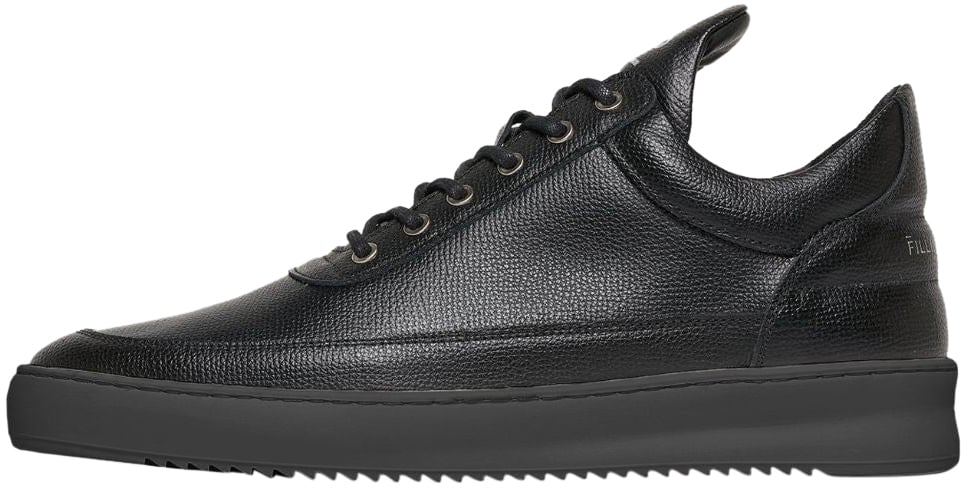 Filling Pieces Low Top Ripple Crumbs All Black Zwart