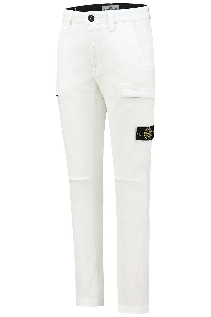 Stone Island Junior Pants Wit