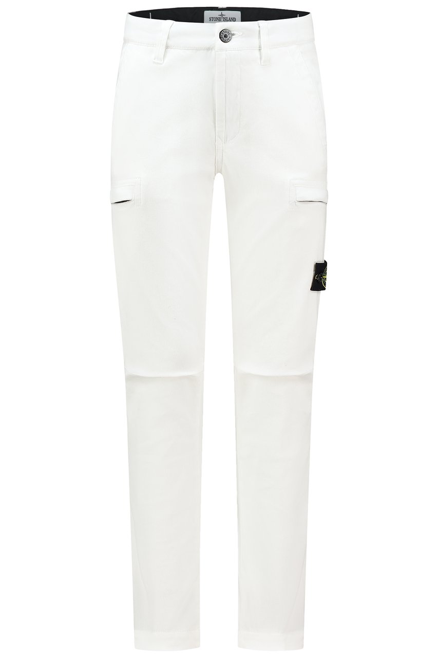 Stone Island Junior Pants Wit