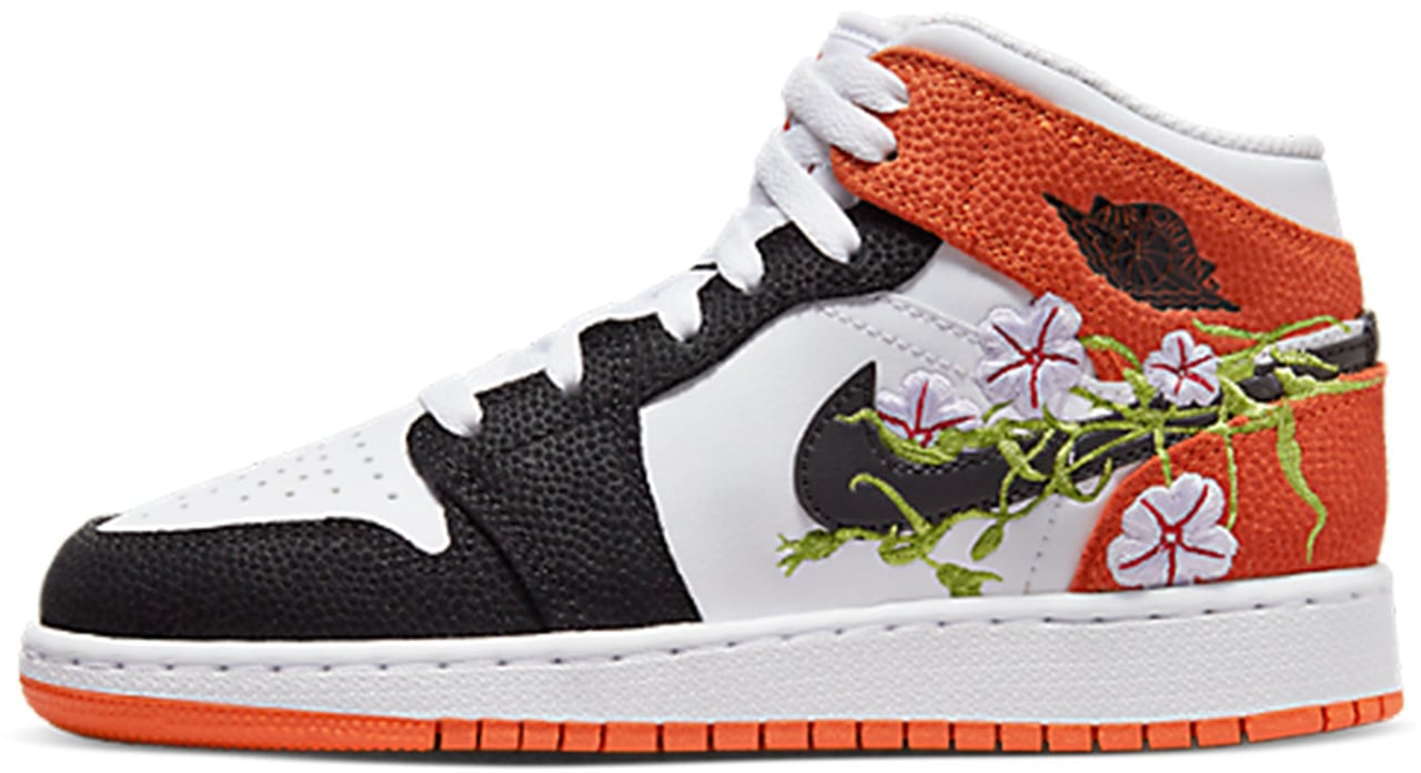 Nike Air Jordan 1 Mid Basketball Blossom (GS) Divers