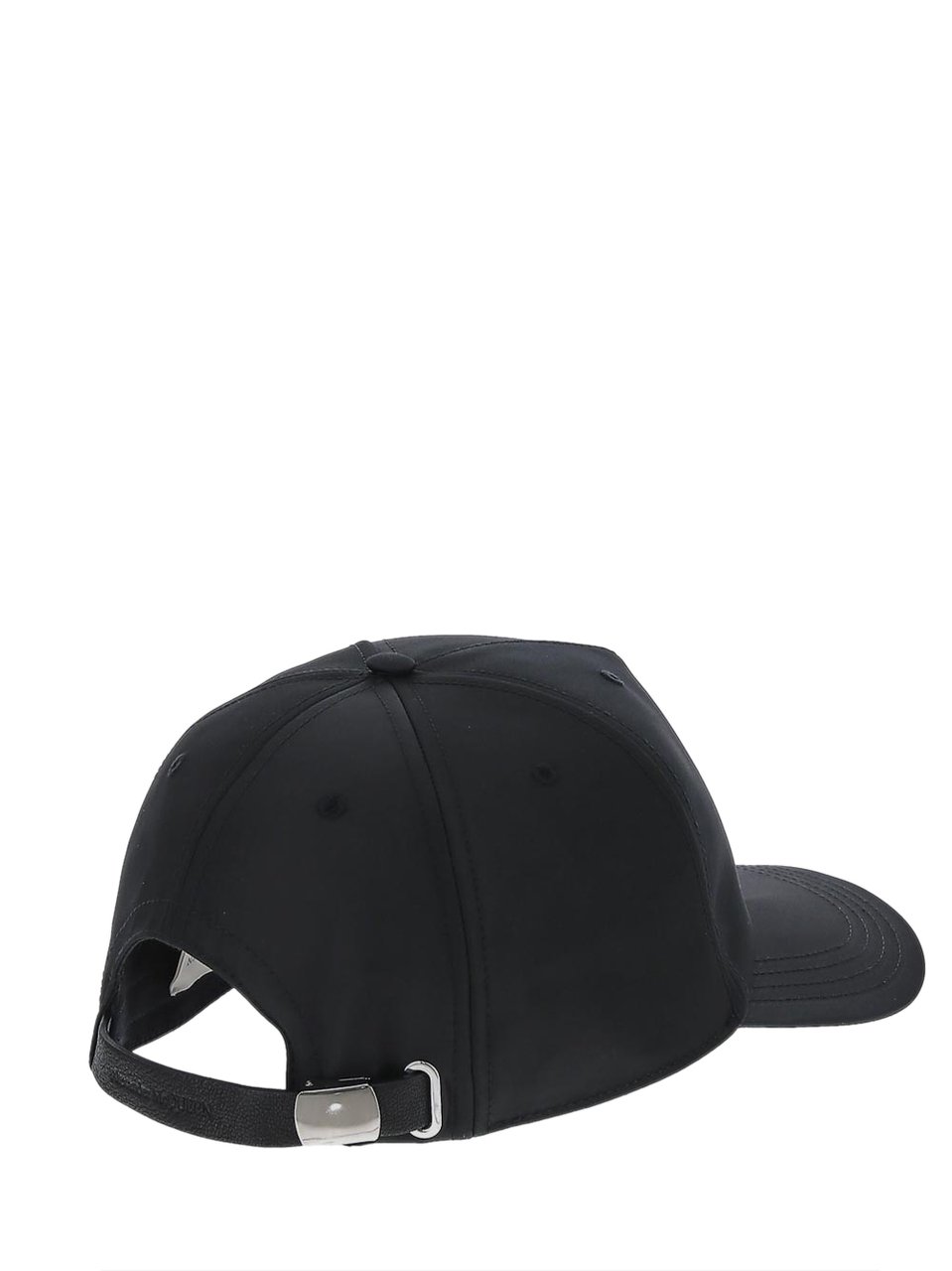 Alexander McQueen graffiti-print baseball cap Zwart