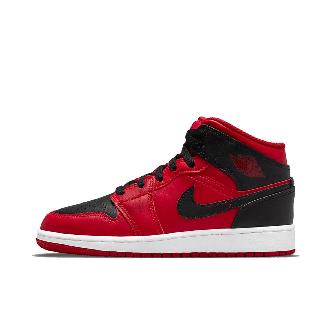 Nike Air Jordan 1 Mid Reverse Bred 2021 (GS) Divers