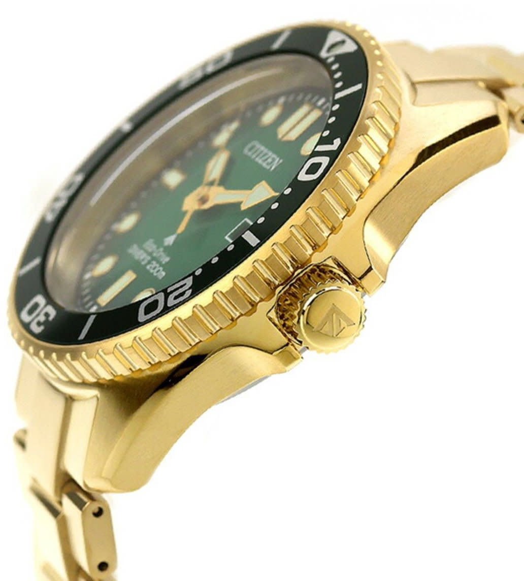 Citizen BN0262-59W Promaster Marine horloge Groen