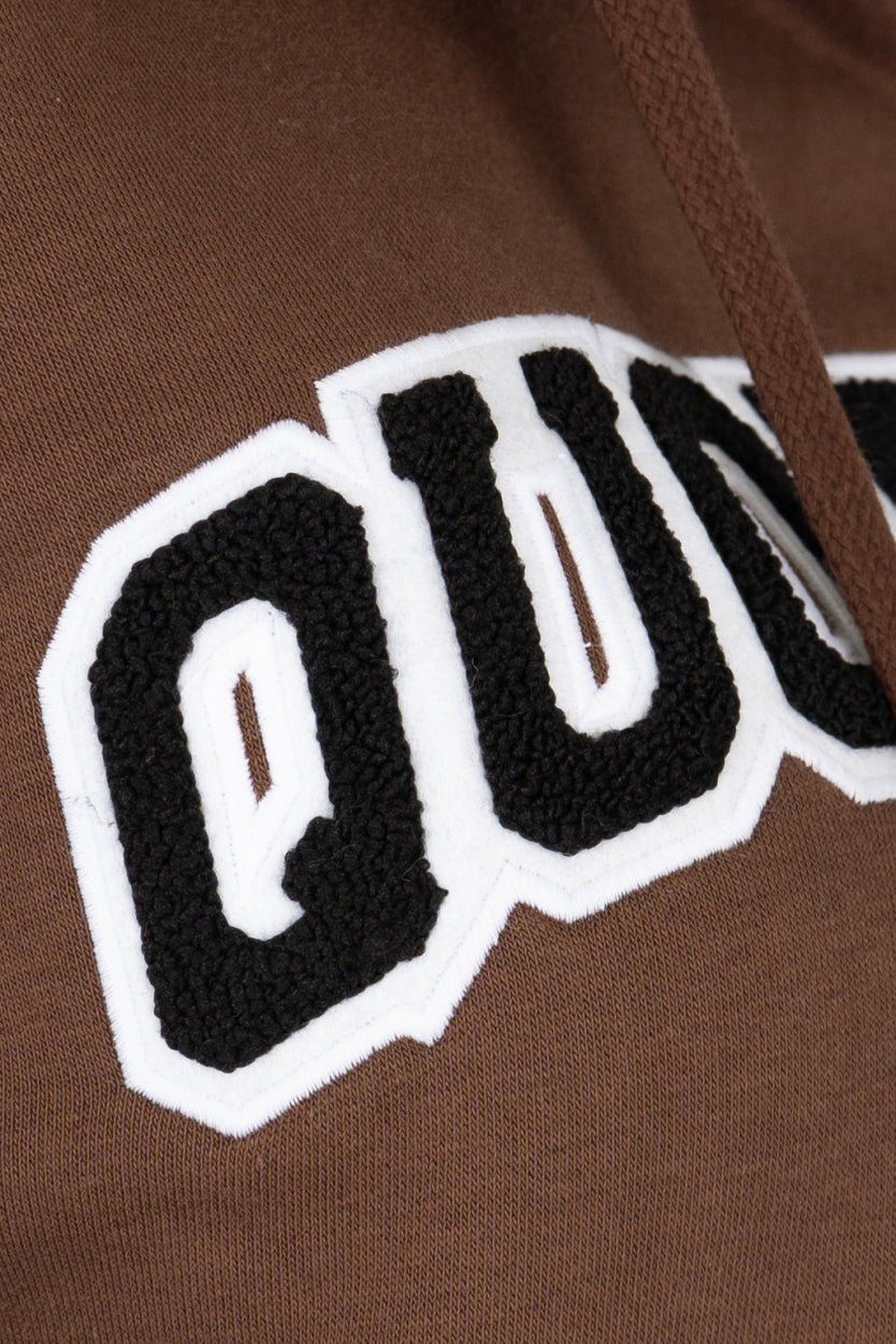 Quotrell University Hoodie | Brown/black Bruin