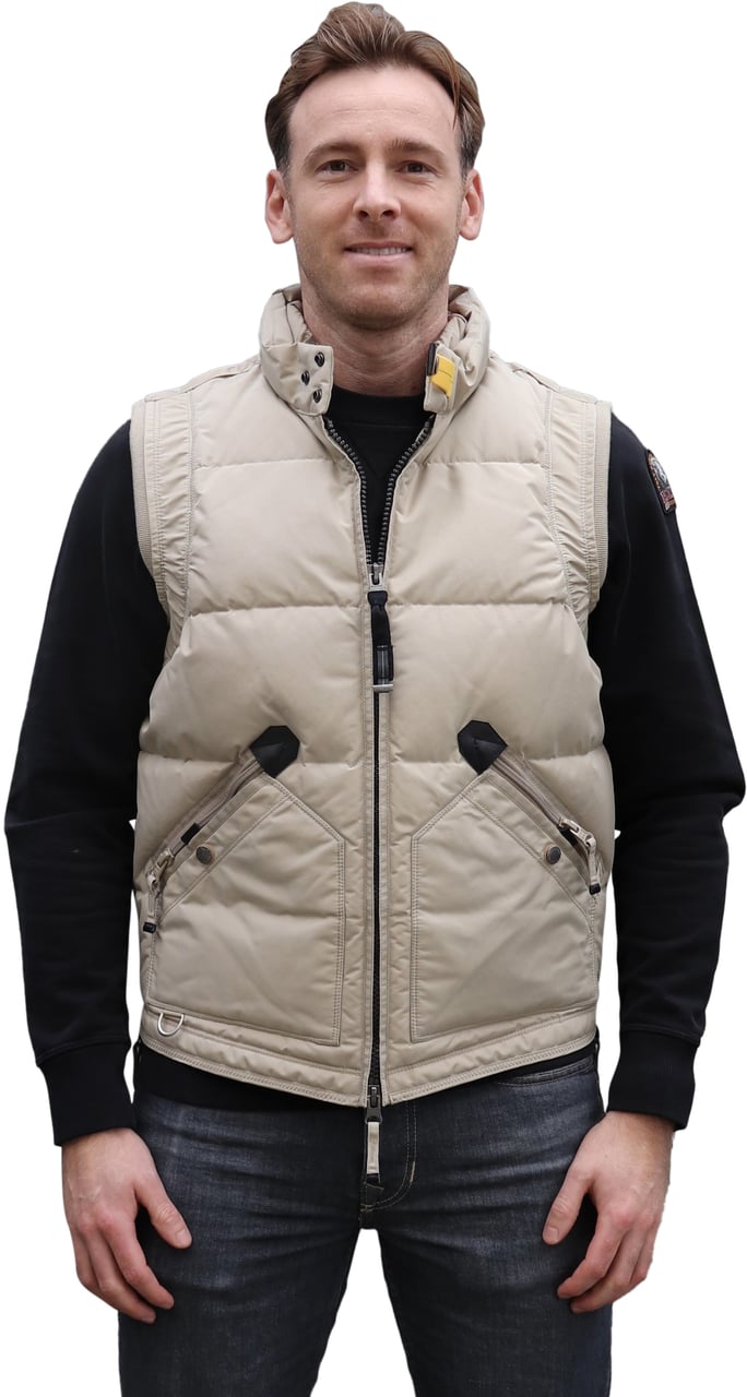 Parajumpers Bodywarmer Kobuk Ecru Wit