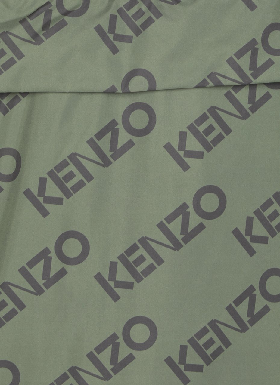 Kenzo Coats Dark Khaki Groen