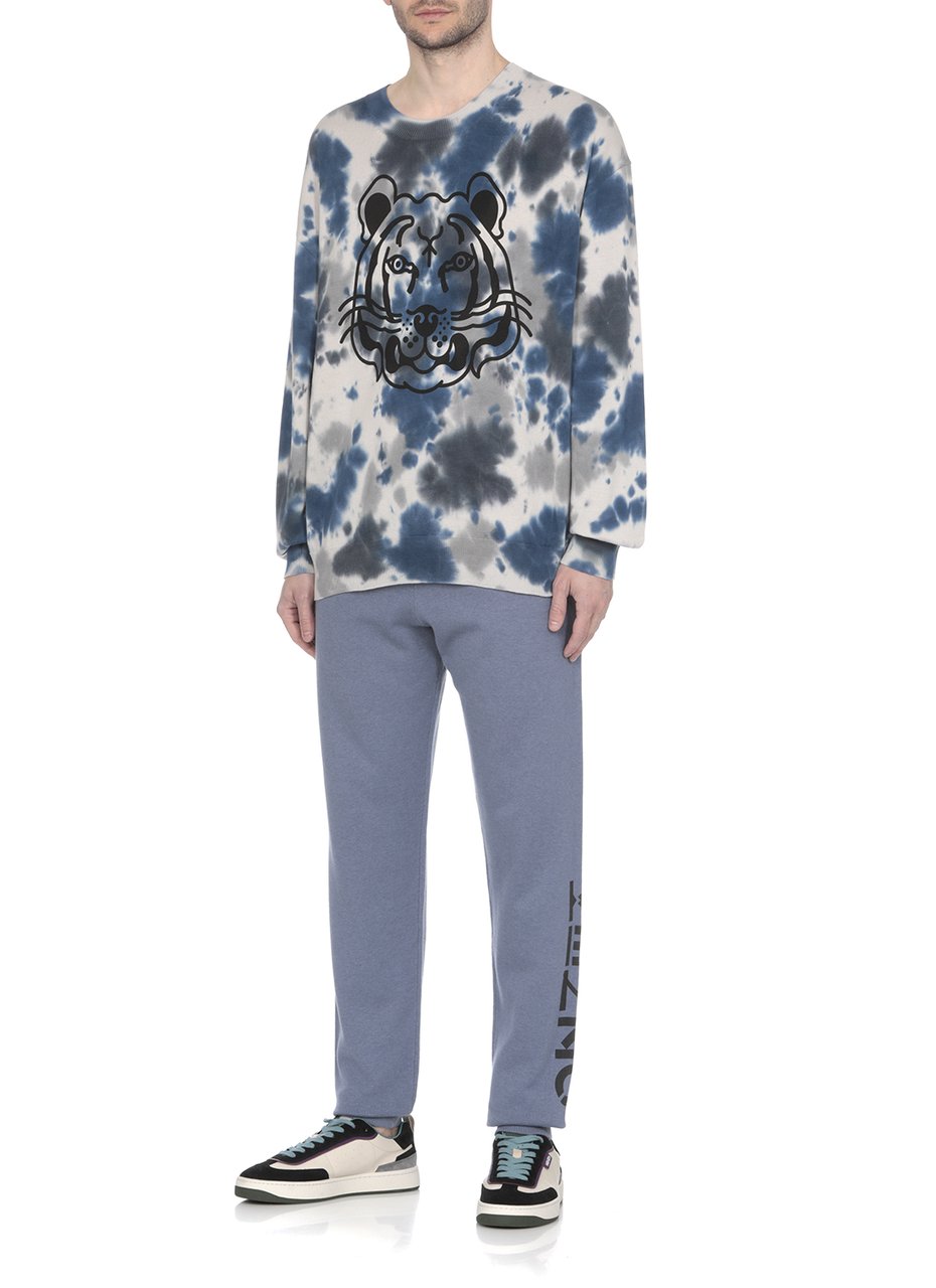 Kenzo Trousers Glacier Grijs