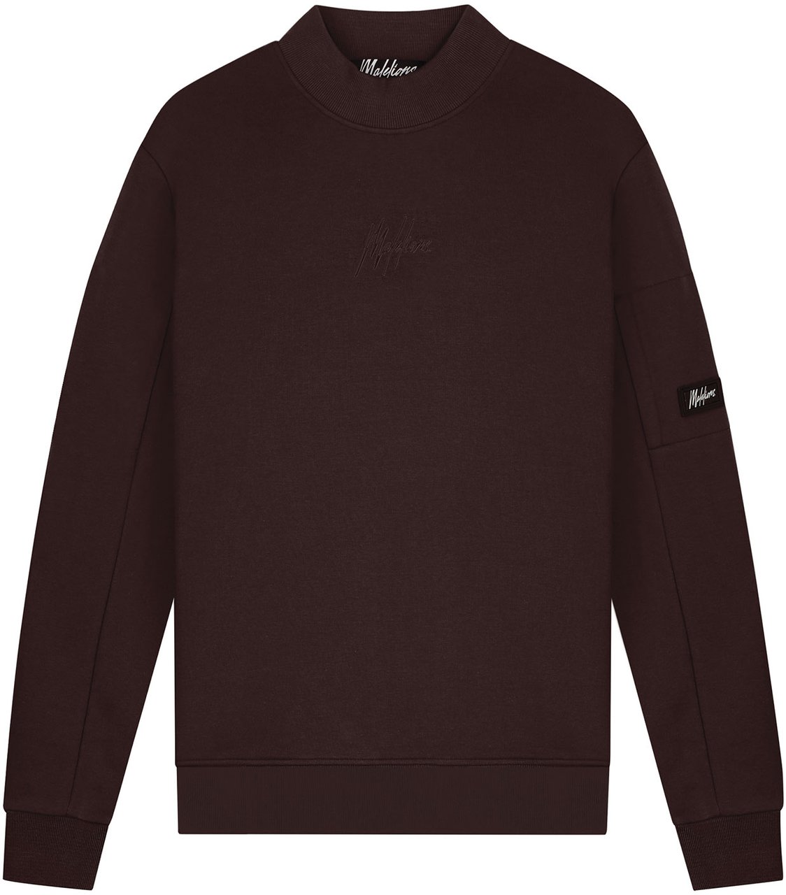Malelions Turtle Crewneck - Brown Bruin