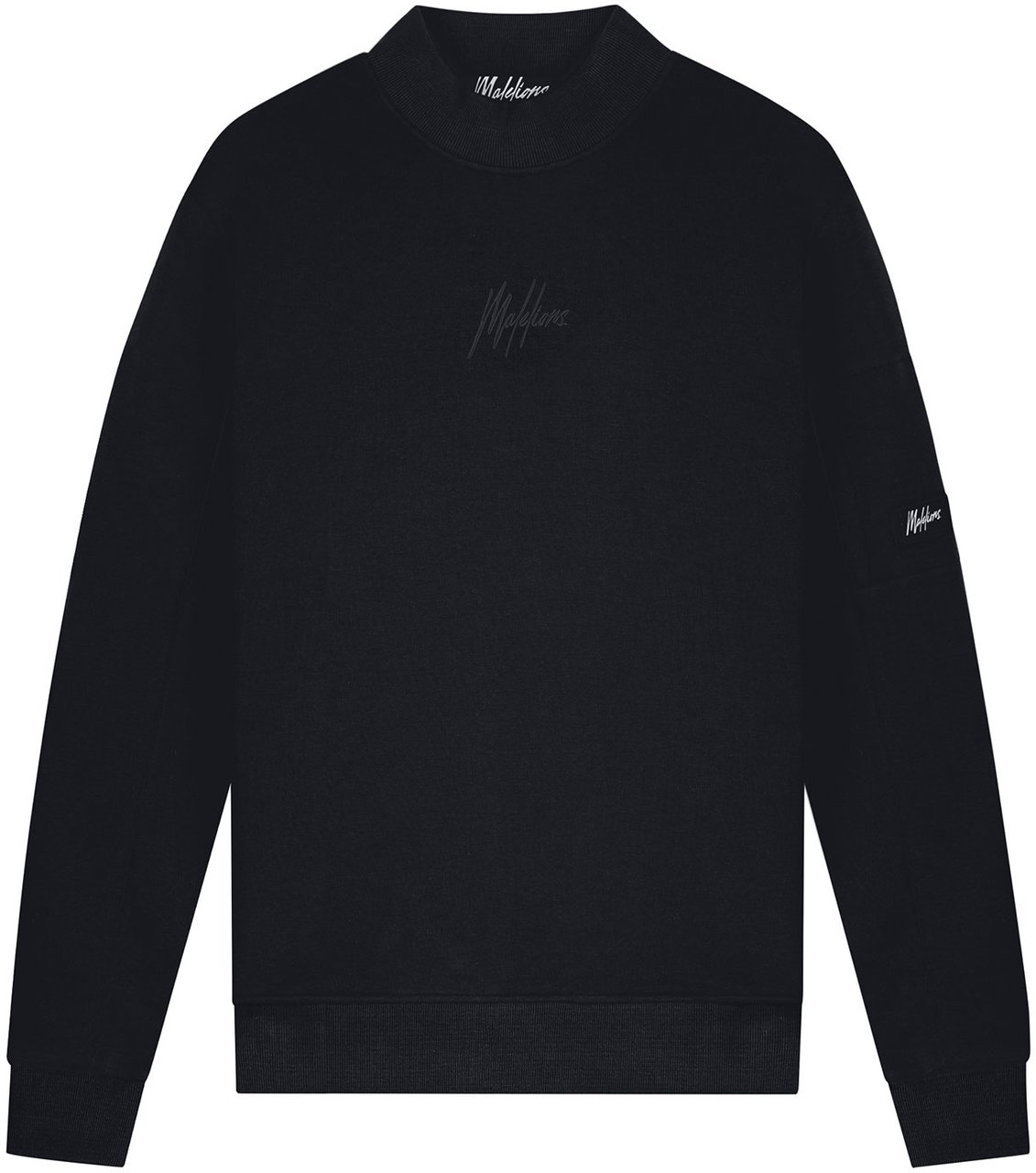 Malelions Turtle Crewneck - Dark Navy Blauw