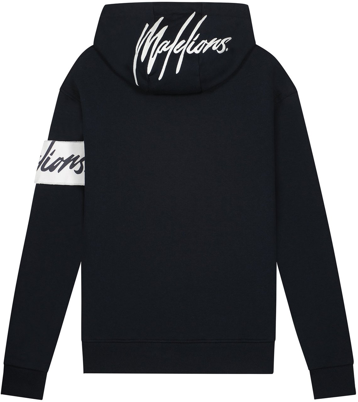 Malelions Captain Hoodie - Dark Navy Blauw