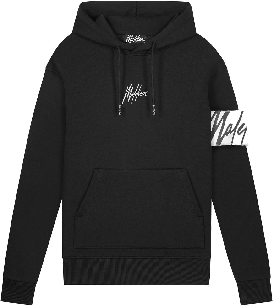 Malelions Captain Hoodie - Black Zwart