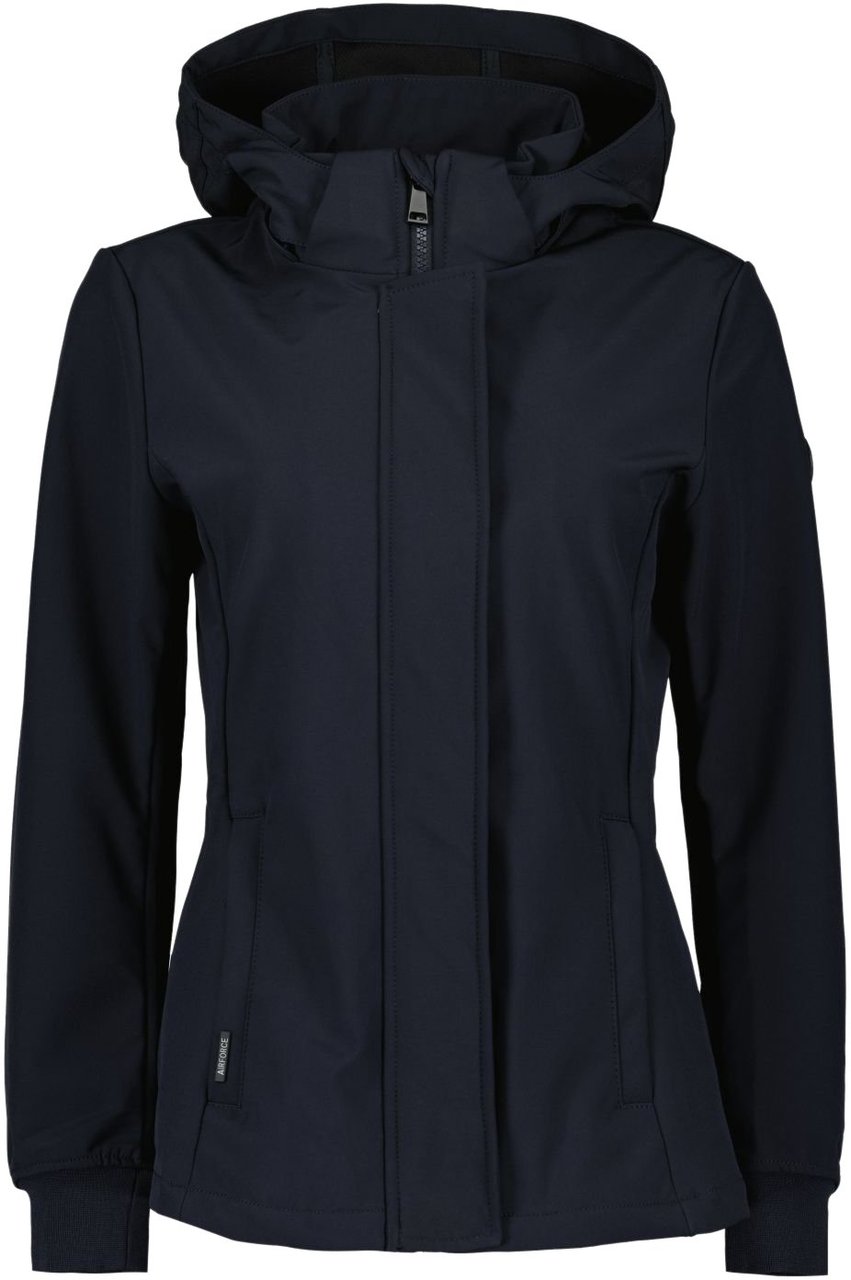 Airforce Softshell Jacket Dark Navy Blue Blauw