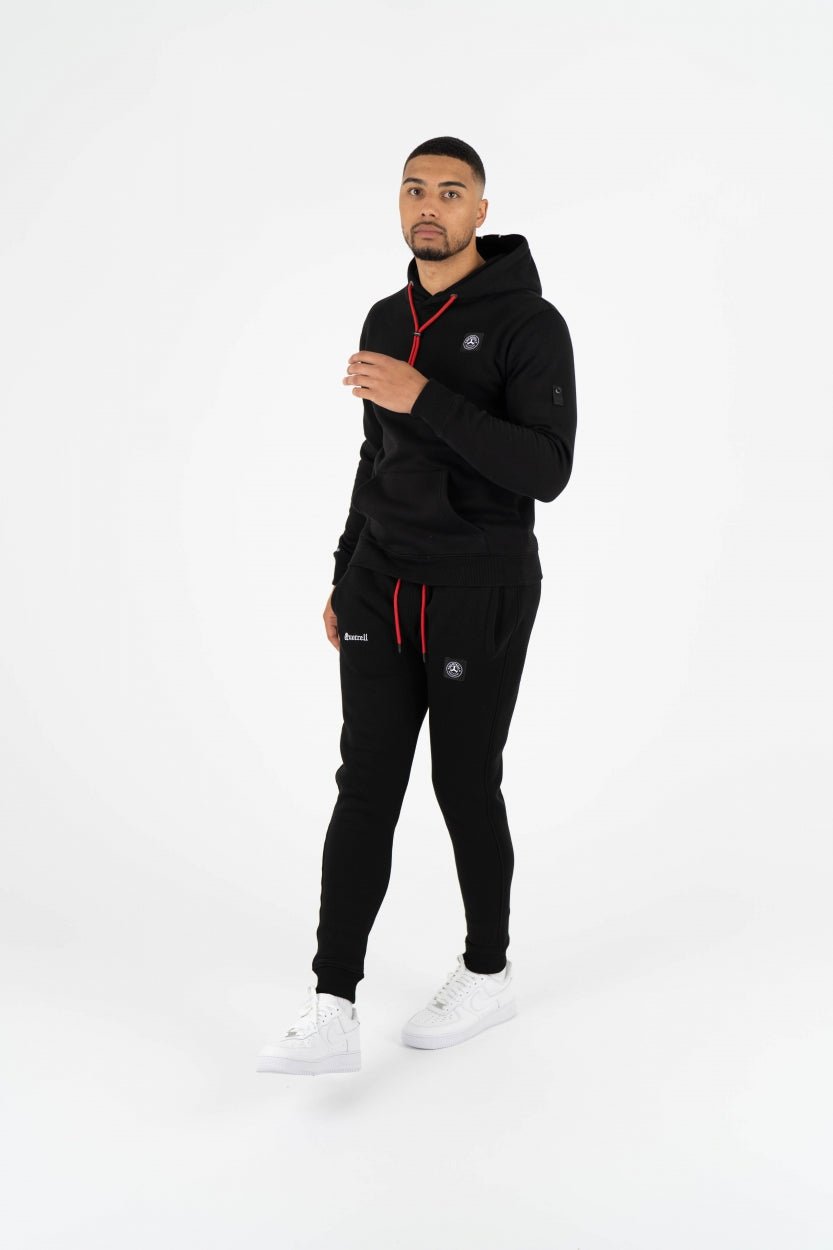 Quotrell Commodore Hoodie + Pants (set) | Black Zwart