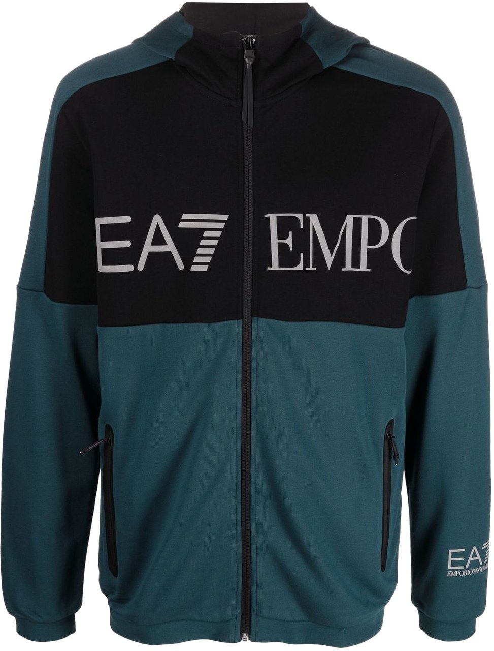 EA7 Coats Blue Blauw